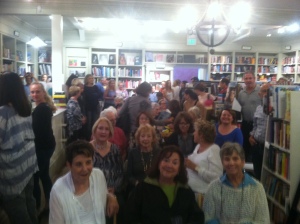 My hometown crowd at Diesel Bookstore
